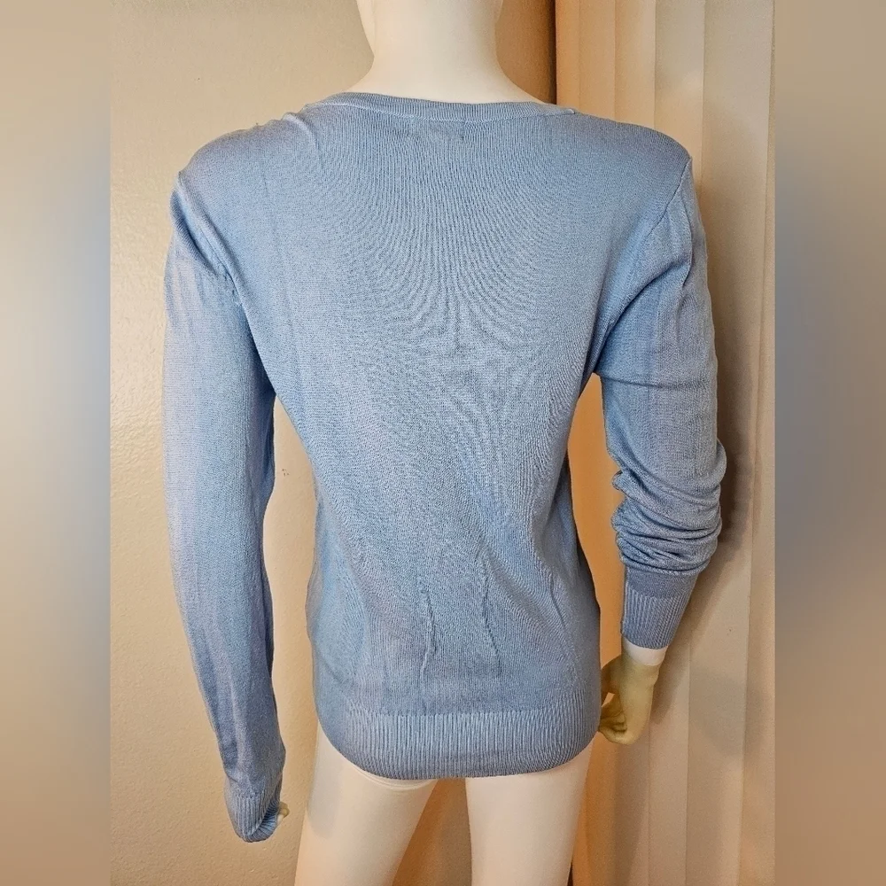 Beautiful Baby Blue Cardigan - Picture 4 of 12